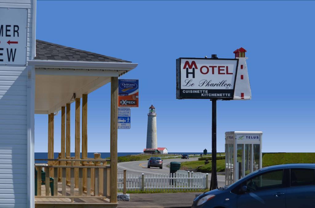 Hotel-Motel Le Pharillon Cap-des-Rosiers Buitenkant foto